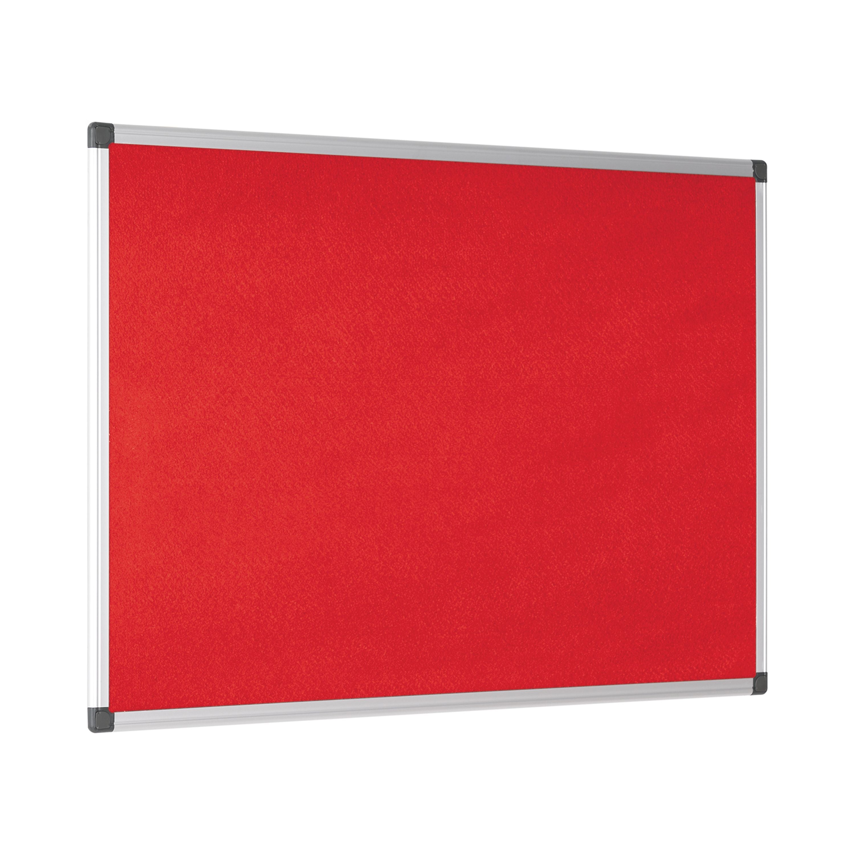 Bi-office New Generation A9 Felt Noticeboard 240x120cm Red Fa2146170
