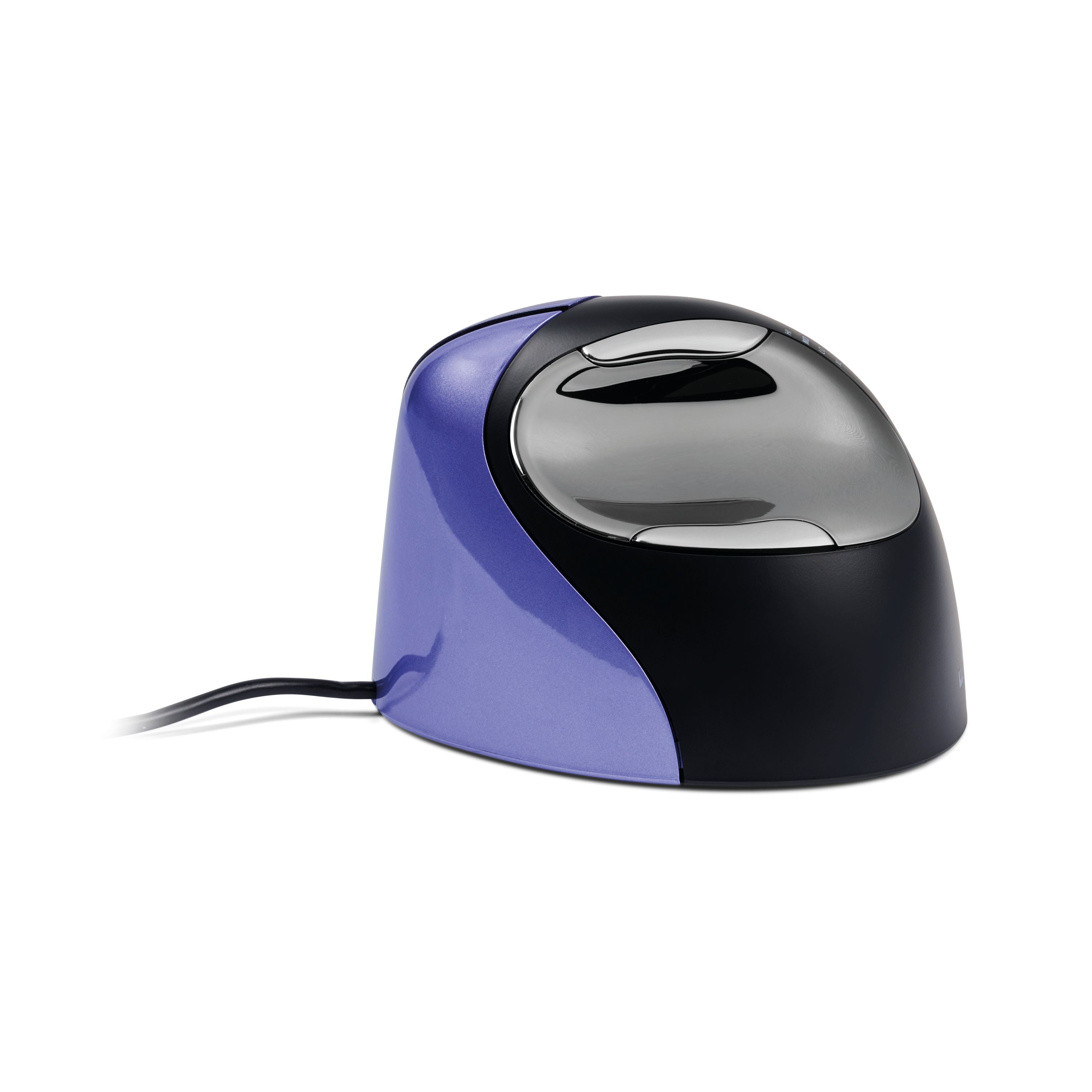 Bakkerelkhuizen Evoluent 4 Small Wired Right Handed Vertical Mouse Black/purple Bneevr4s