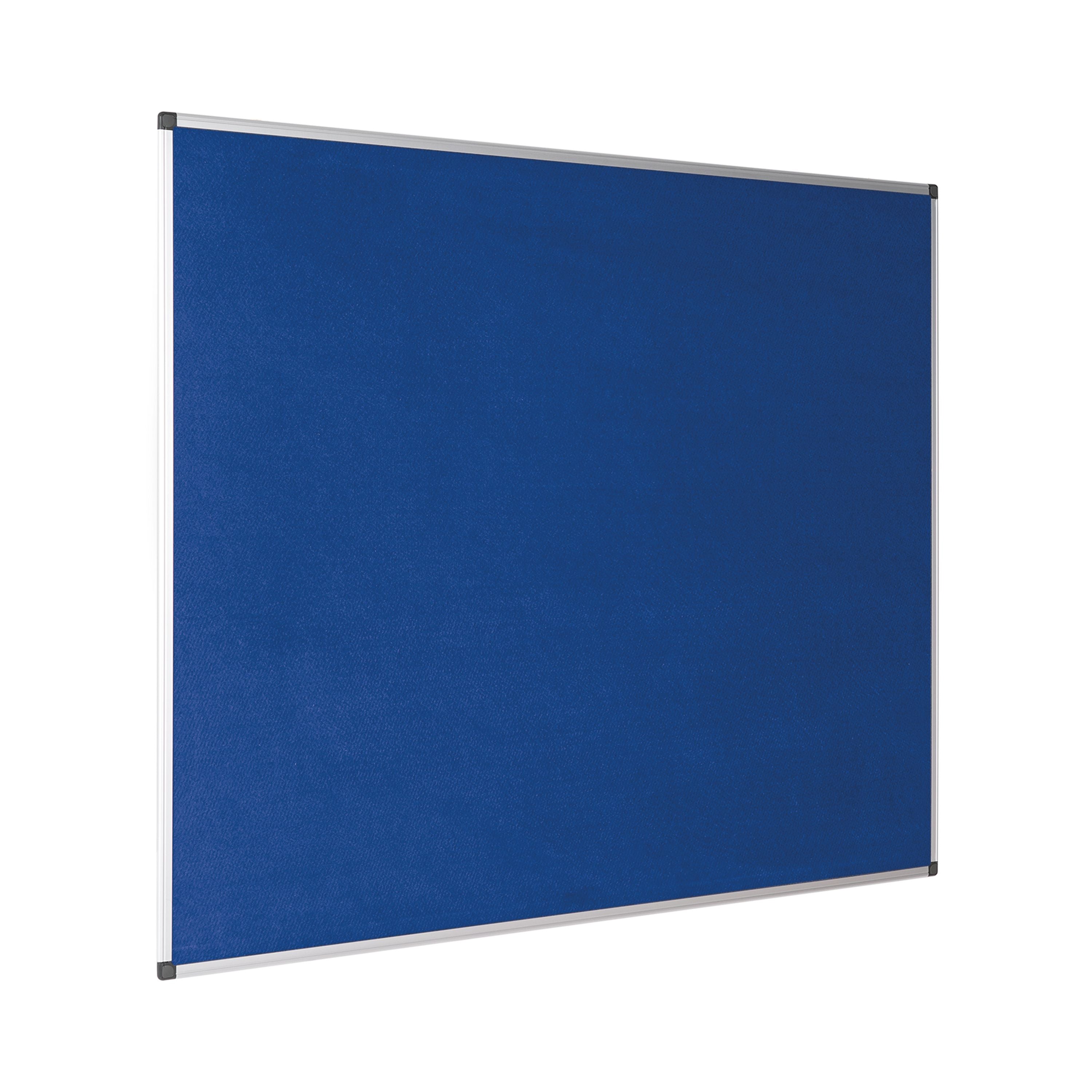 Bi-office New Generation A9 Felt Noticeboard 150x120cm Blue Fa1243170
