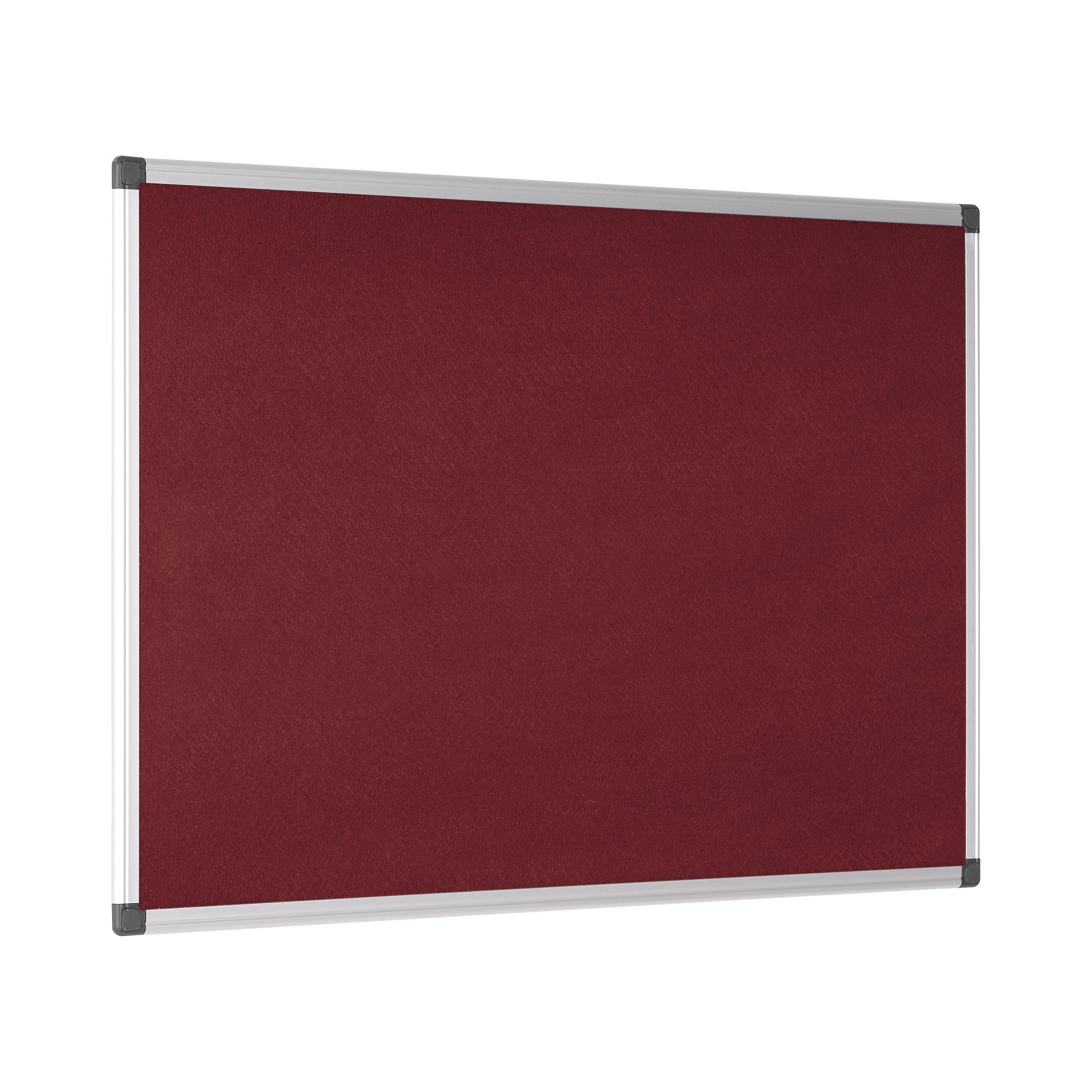 Bi-office New Generation A9 Felt Noticeboard 240x120cm Burgundy Fa2133170