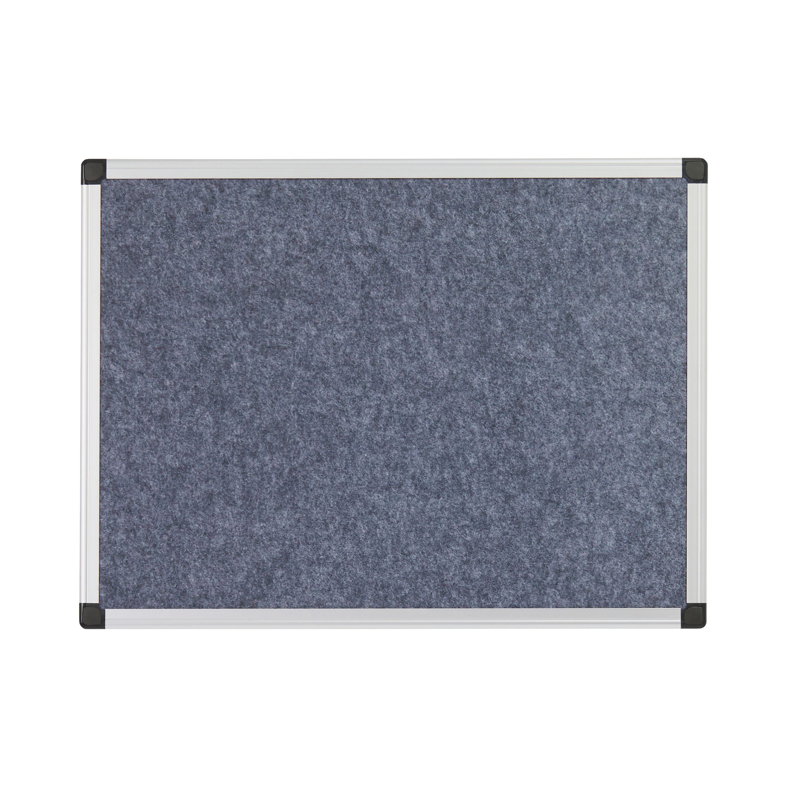 Bi-office Maya Fire Retardant Noticeboard Grey Aluminium Frame 180x120cm Sa2702170