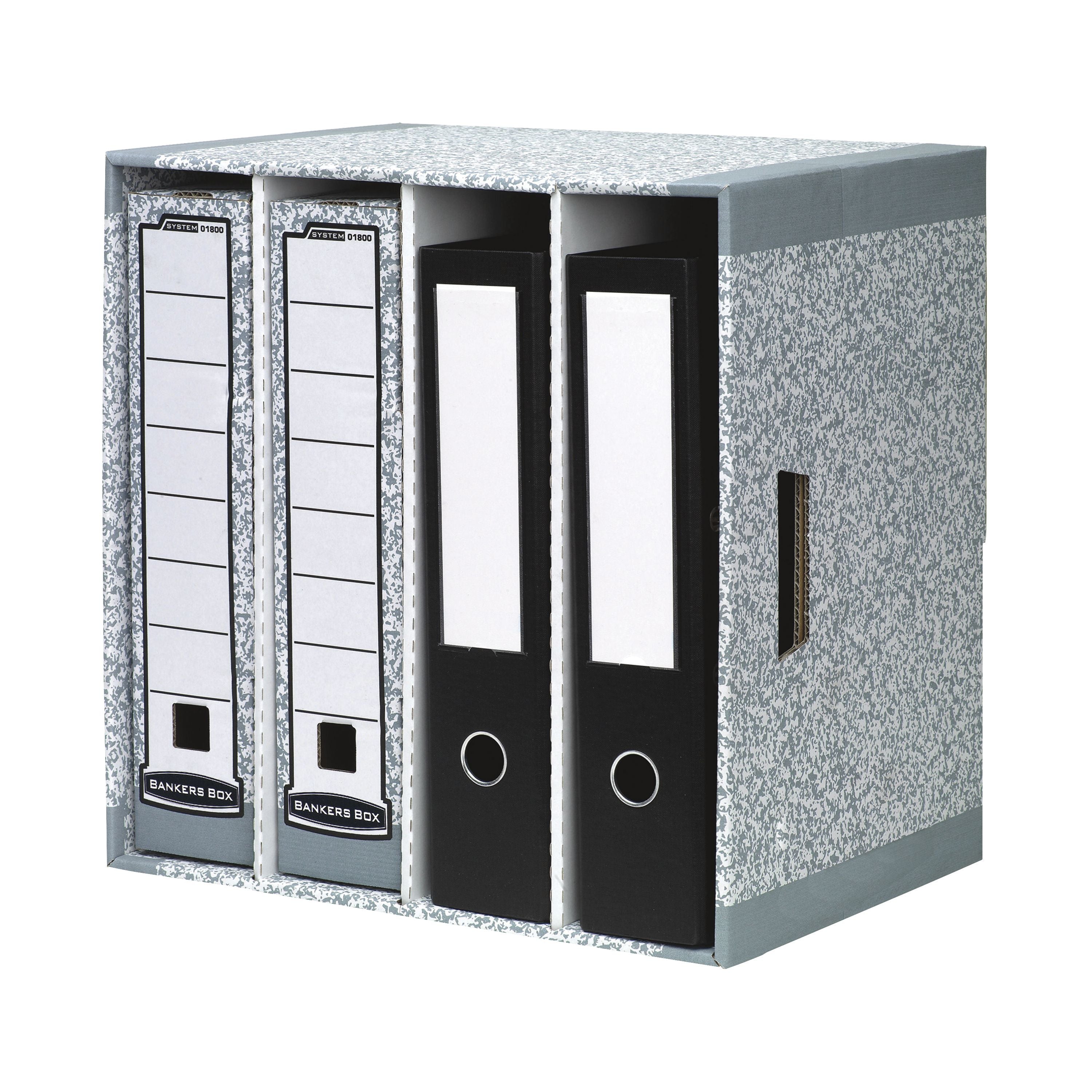 Bankers Box File Store 4 Drawer Grey – (Pack of 5)