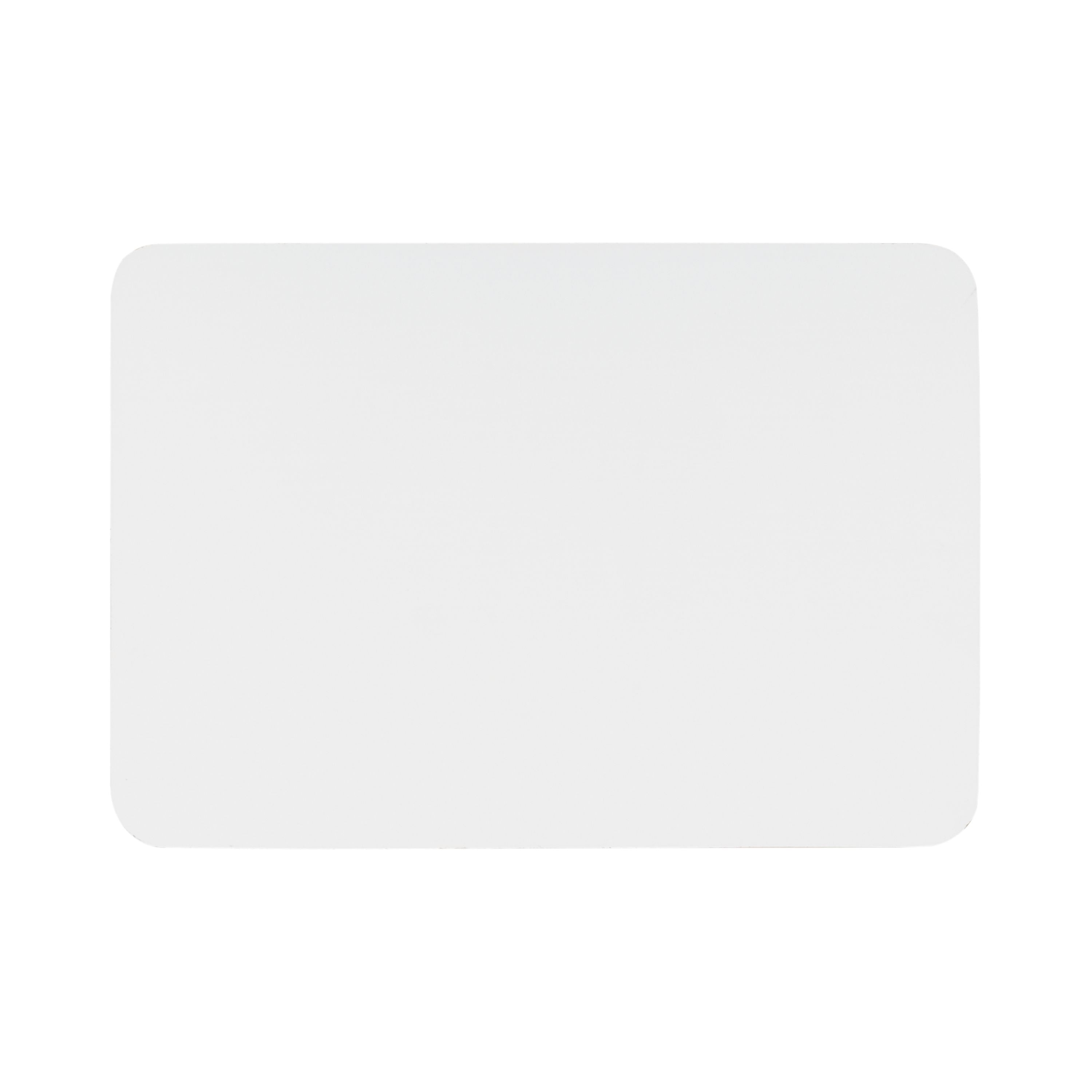 Bi-office Frameless Non-magnetic Whiteboard Double Plain Surface A4 – (Pack of 6)