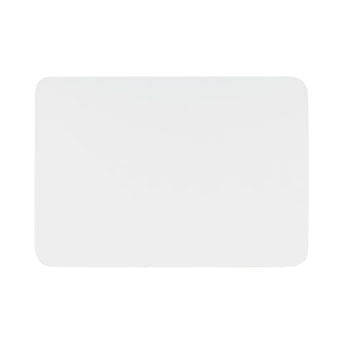 Bi-office Frameless Non-magnetic Whiteboard Double Plain Surface A4 – (Pack of 6)