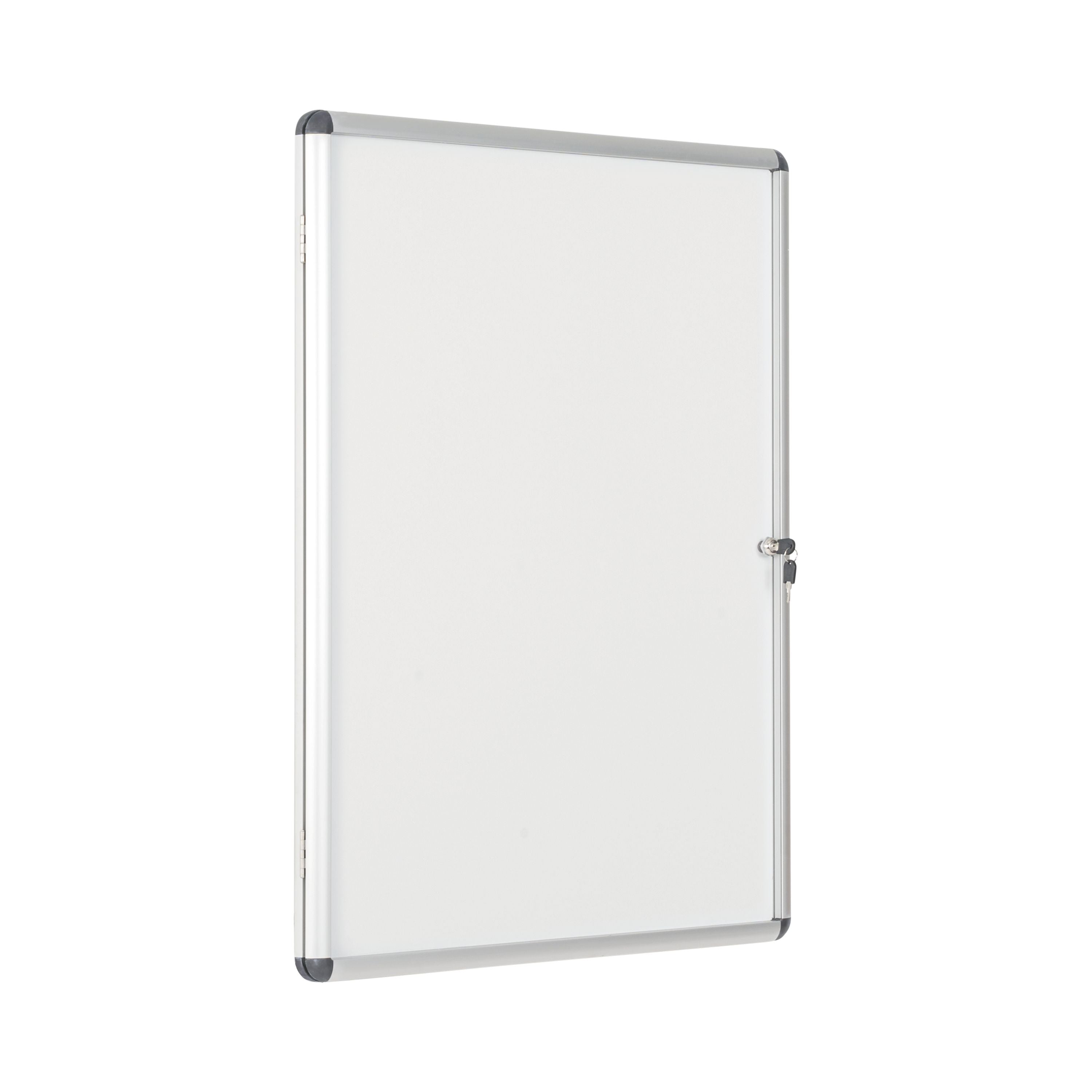 Bi-office Enclore Magnetic Display Case Acrylic Door Aluminium Frame 9xa4 Vt630109150