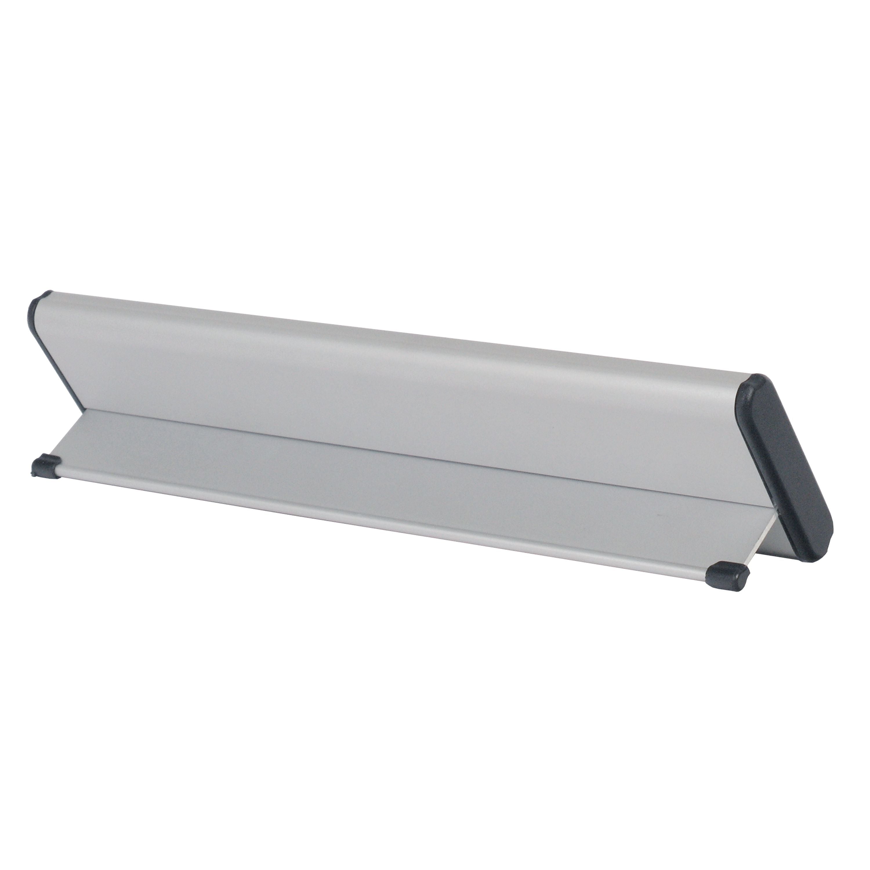 Bi-office Drywipe Desk Nameplate 60x220x20mm White Npl01011