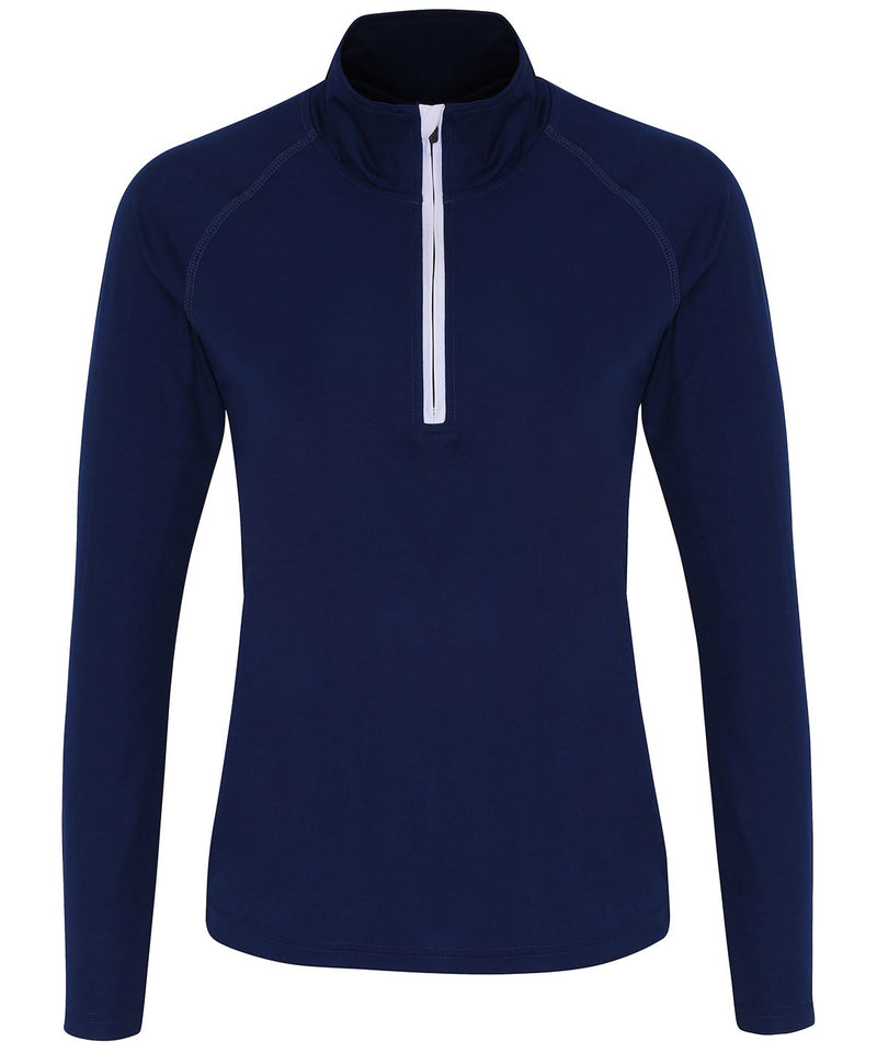 Tri Dri Women's Long Sleeve Performance Zip - TR120