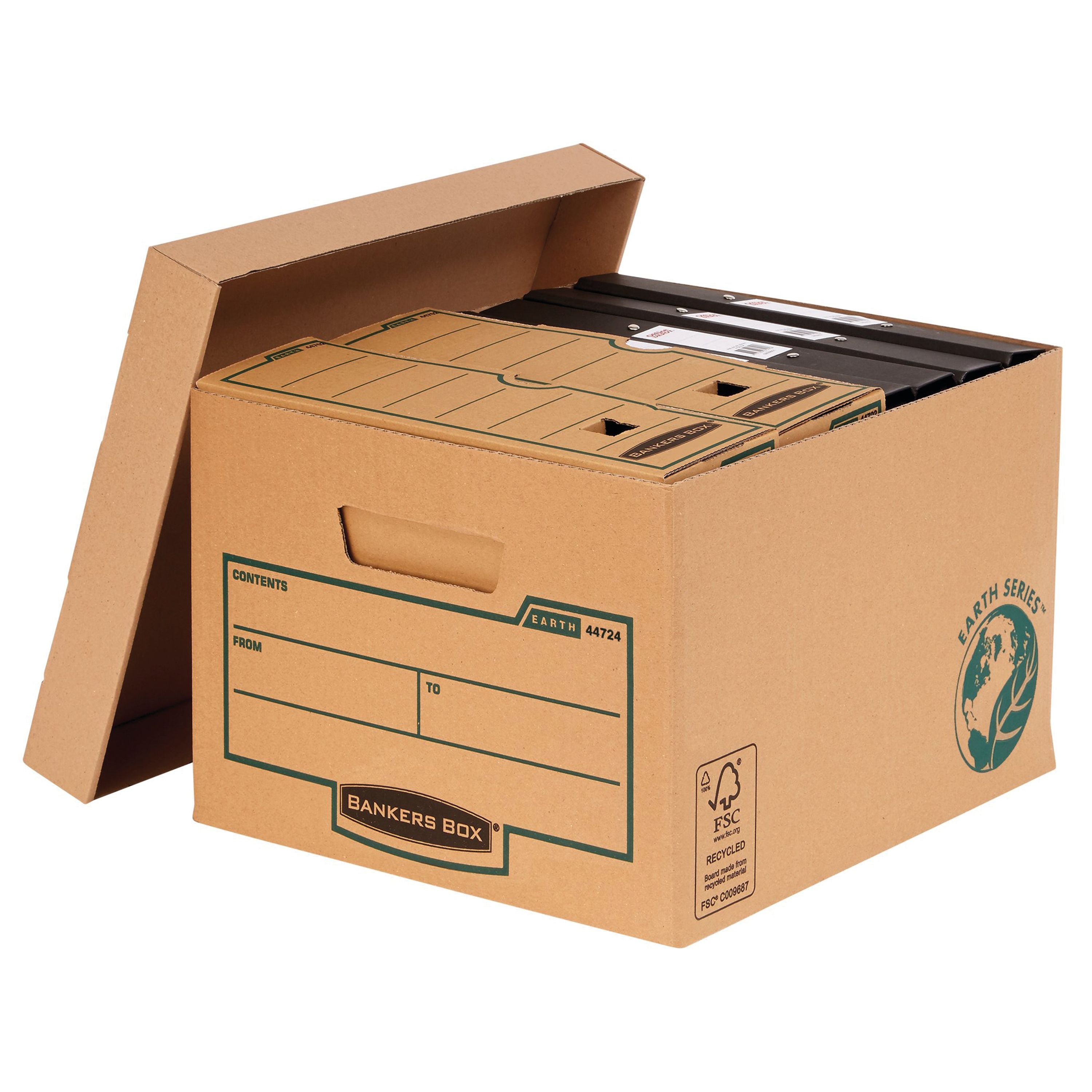Bankers Box Earth Series Storage Box Brown – (Pack of 10)