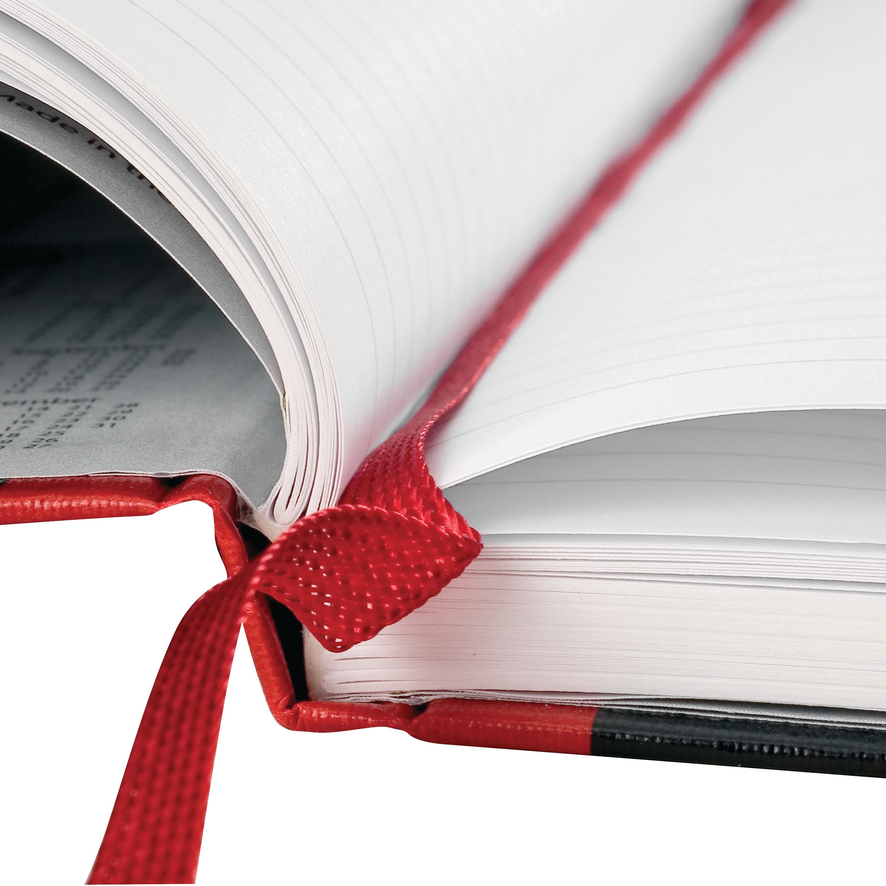 Black N Red Casebound Smart Ruled Hardback Notebook A4 – (Pack of 1)