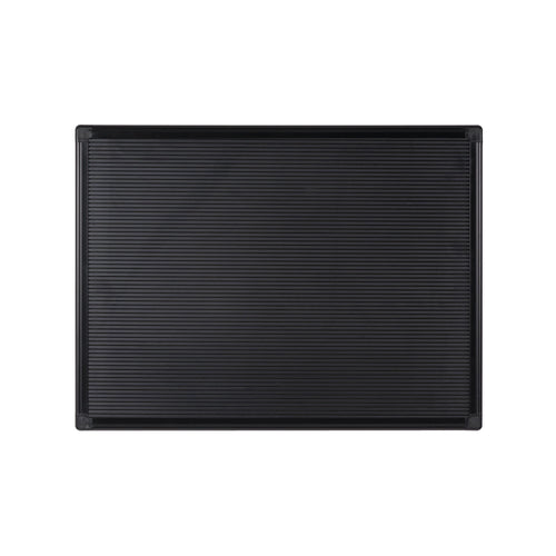 Bi-office Maya Landscape Letterboard Black Aluminium Frame 60x45cm Let0201185