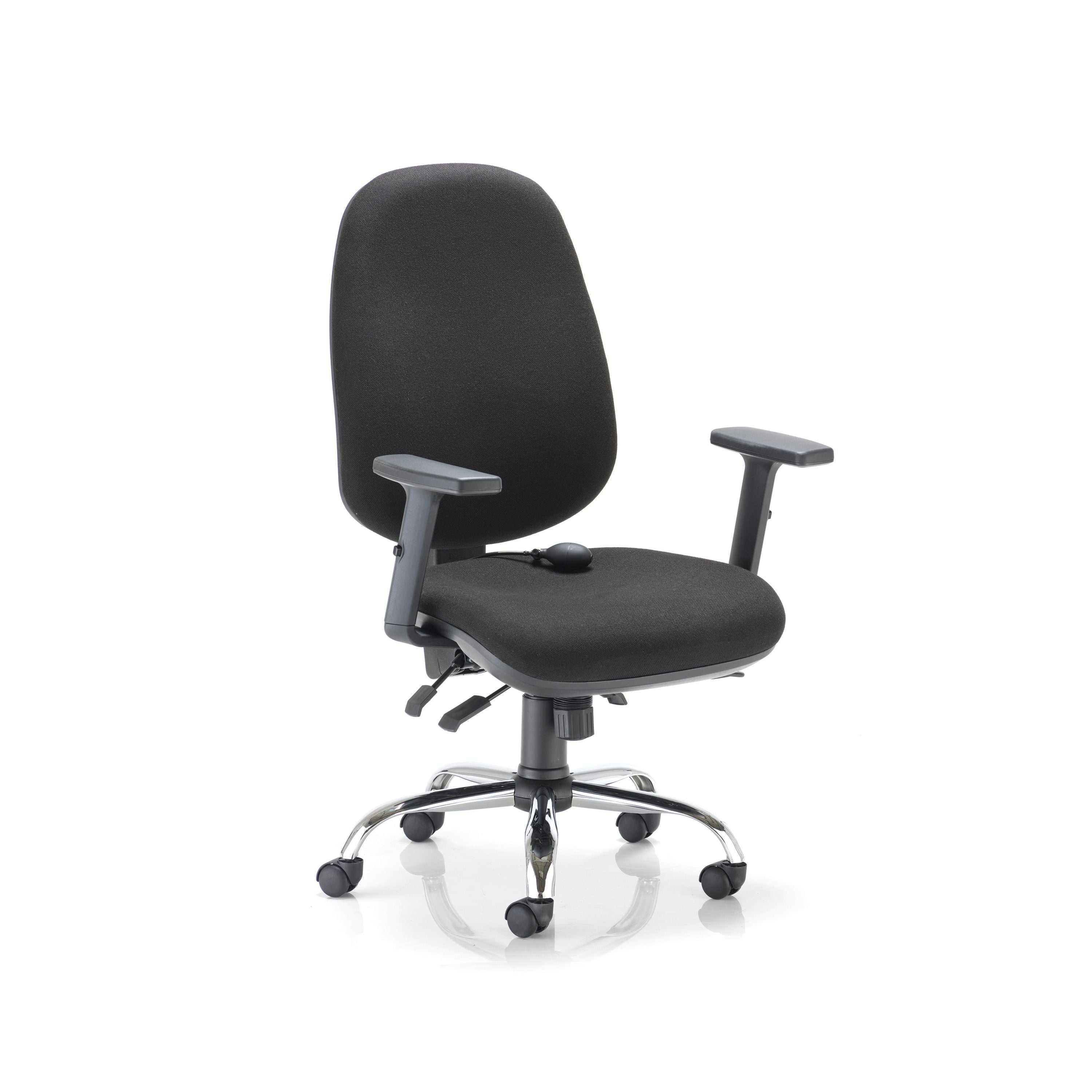 Arista Aire High Back Ergonomic Maxi Chair 675x580x1035-1230mm Black Kf90572