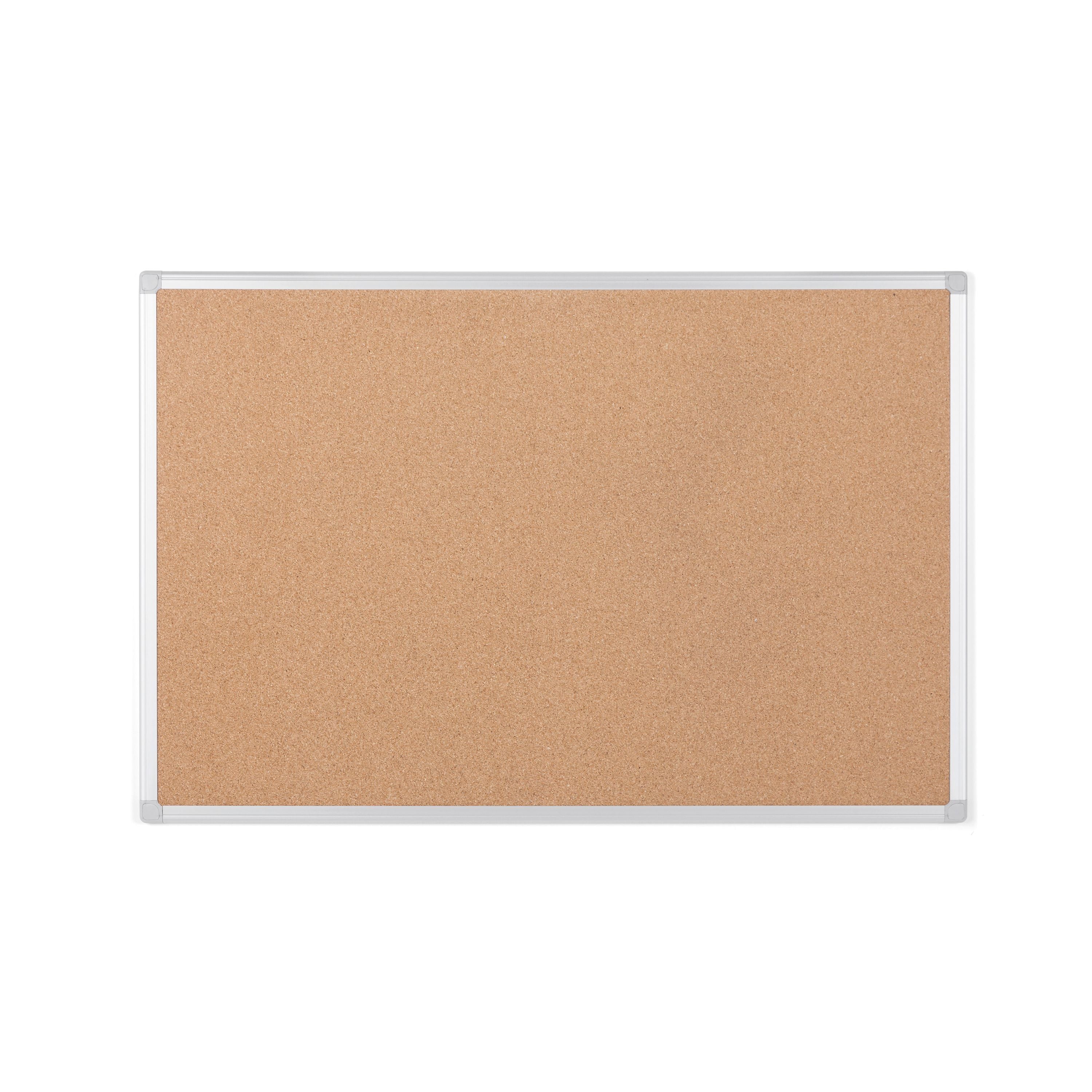Bi-office Earth-it Aluminium Frame Cork Board 1200x900mm Ca051790