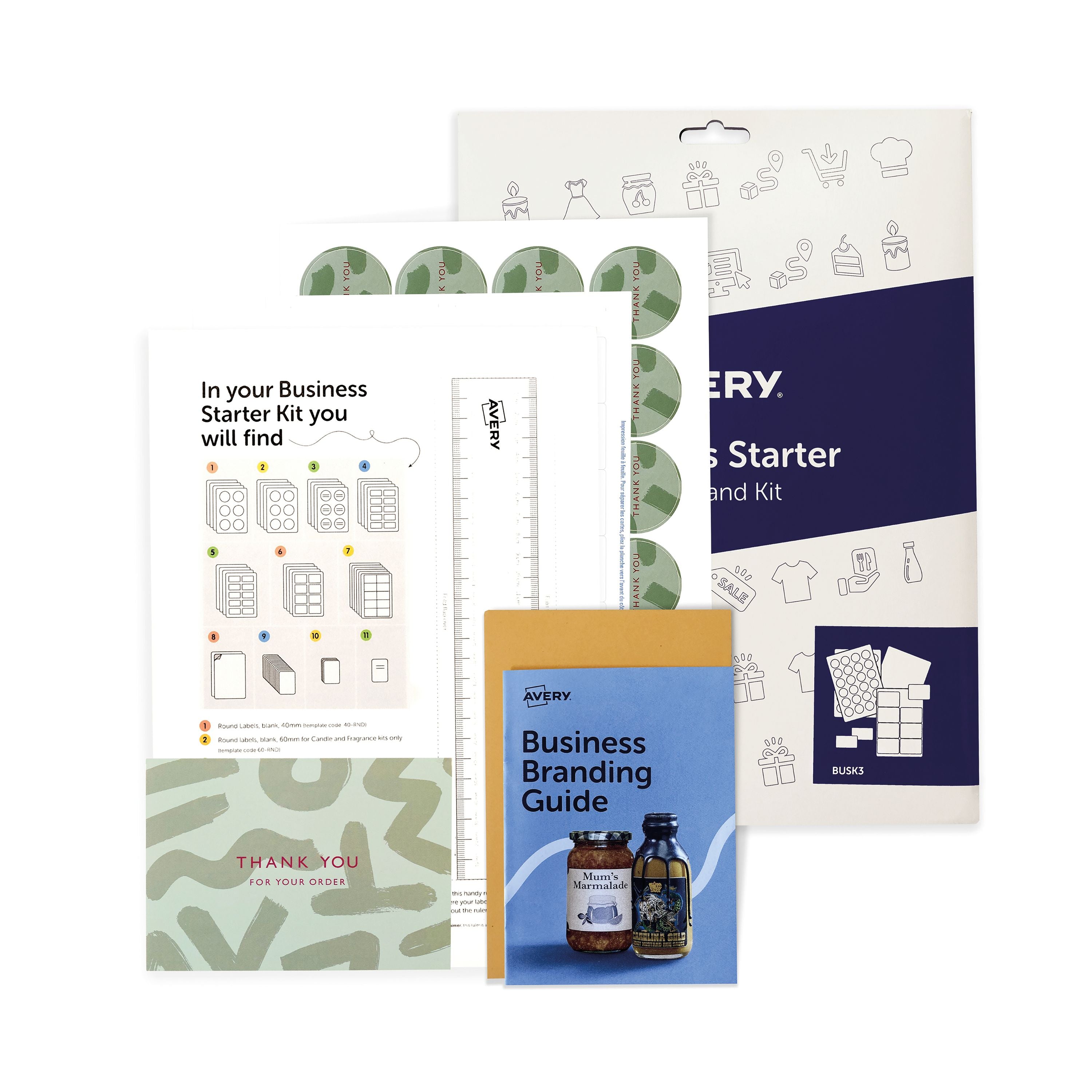 Avery Business Starter Guide And Kit Food And Beverage