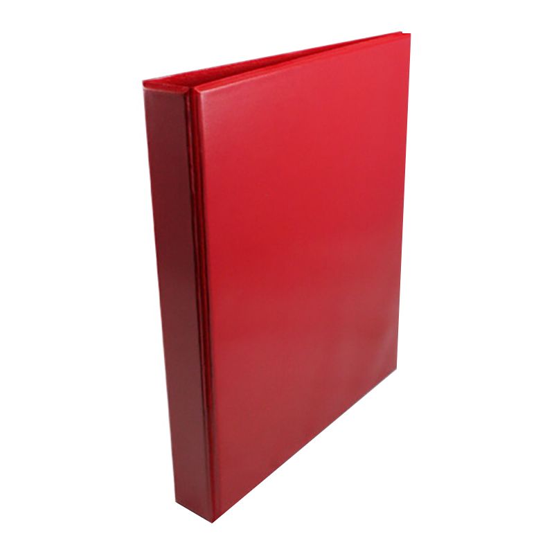 5 Star Office A4 Presentation Ring Binder Polypropylene 38mm 4d-ring Red – (Pack of 10)