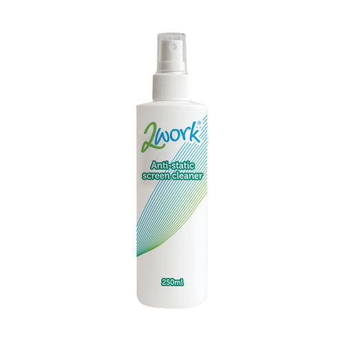 2work Anti-static Screen Cleaning Solution 250ml Db50335