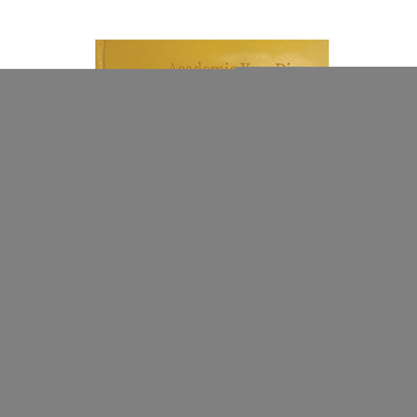 5 Star Academic Diary Week To View A4 Yellow 2025-2026 Kf3a4ayl25