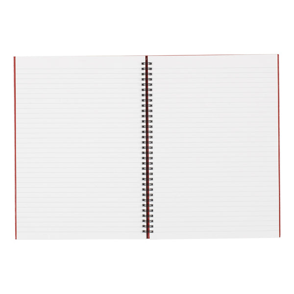 5 Star Office Twinbound Hardback A4 140pg Berry  (Pack of 5)