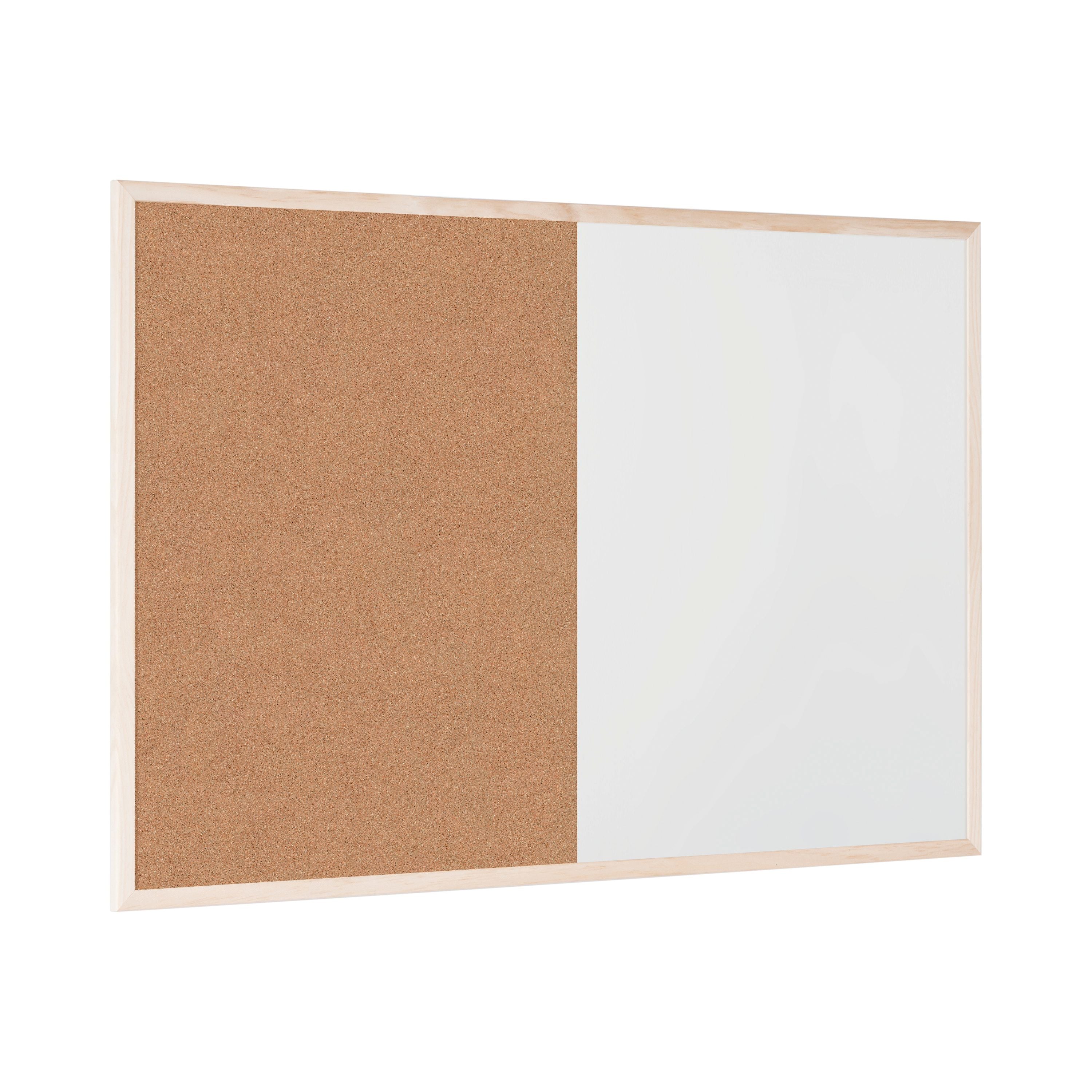 Bi-office Cork And Drywipe Combination Board 600x400mm