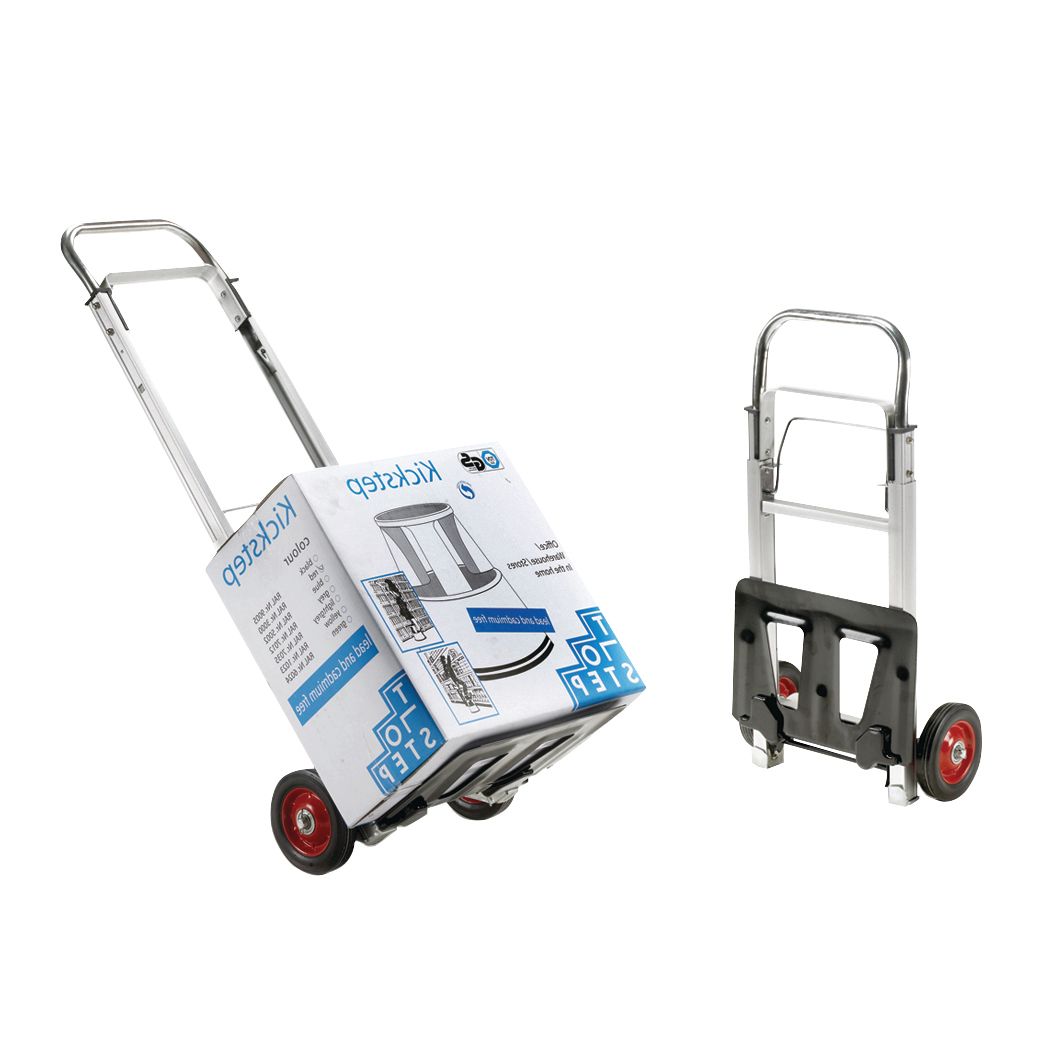 Barton Storage Compact Aluminium/black Sack Truck Tast