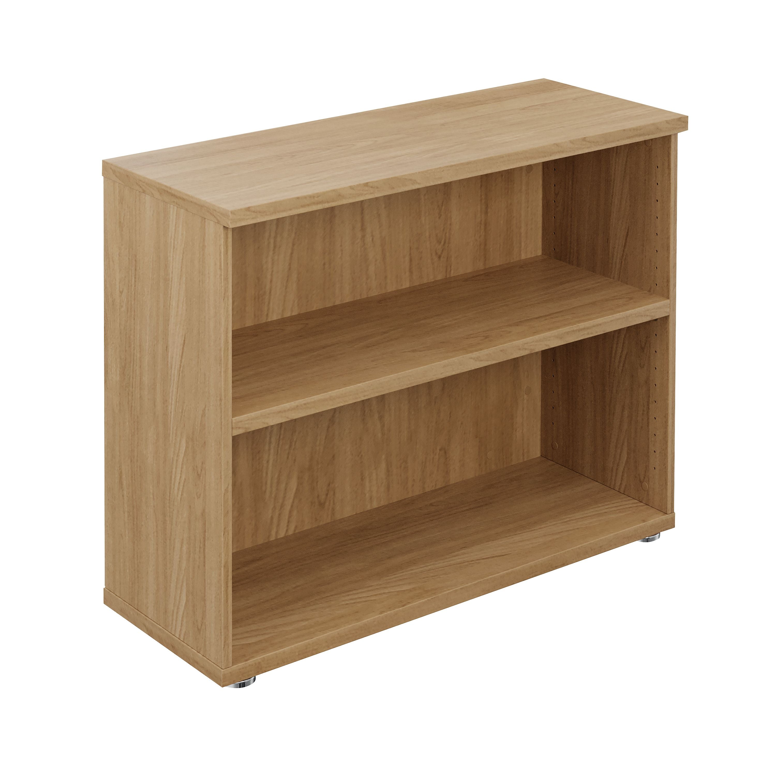 Avior Executive Bookcase 1005x404x800mm Nova Oak Kf90615