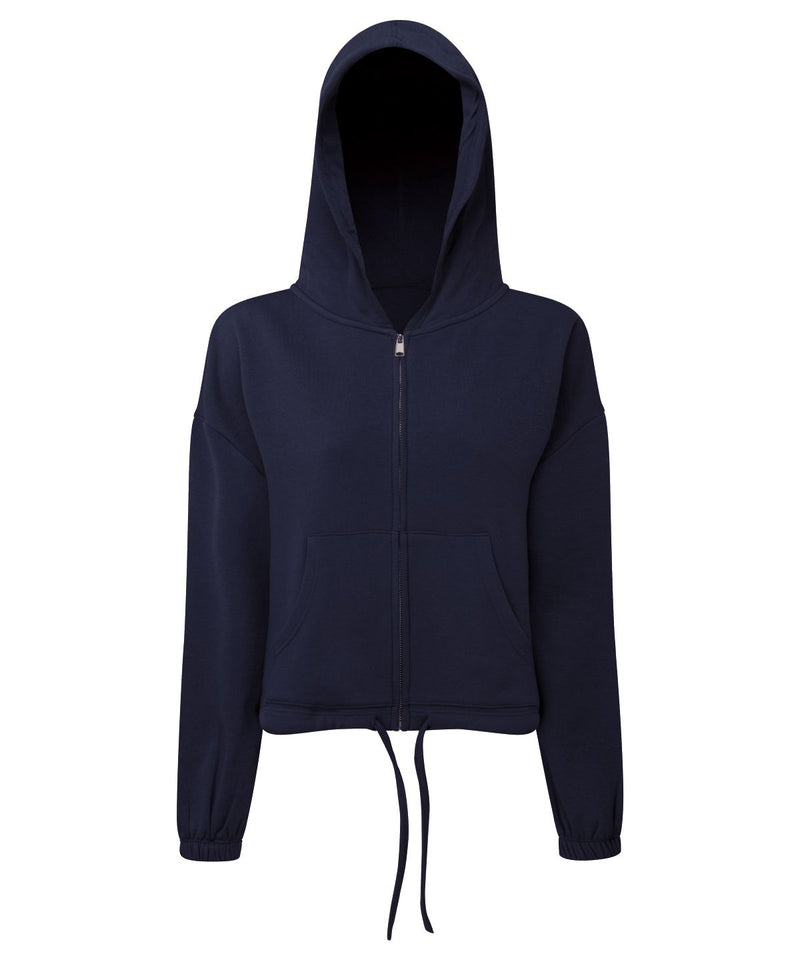 Tri Dri Womens Recycled Drawstring Full-Zip Hoodie - TR601
