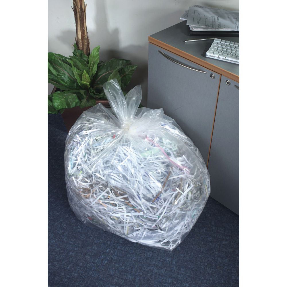 5 Star Bin Liners Extra Heavy Duty 175 Litre Capacity Clear – (Pack of 100)