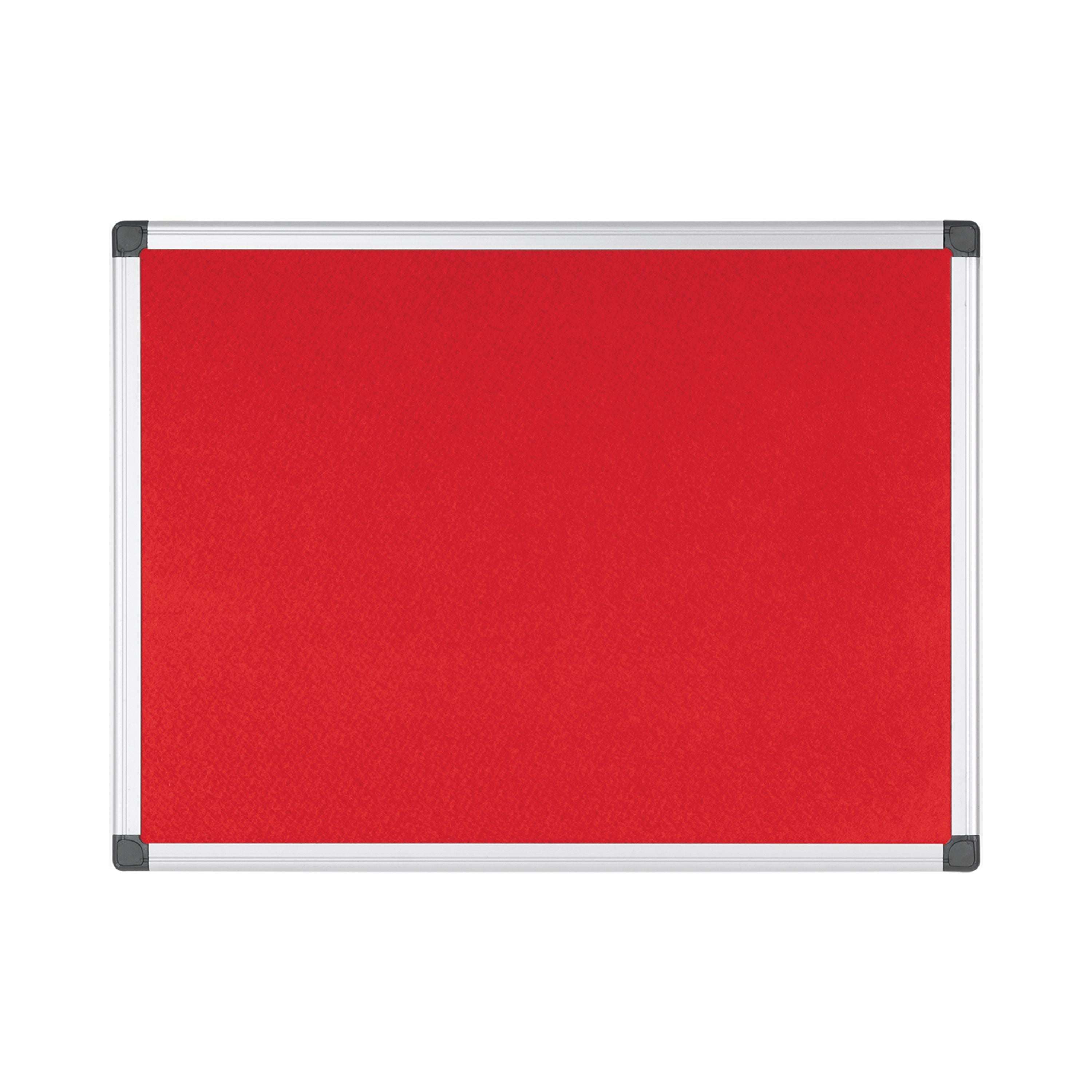 Bi-office New Generation A9 Felt Noticeboard 60x45cm Red Fa0246170