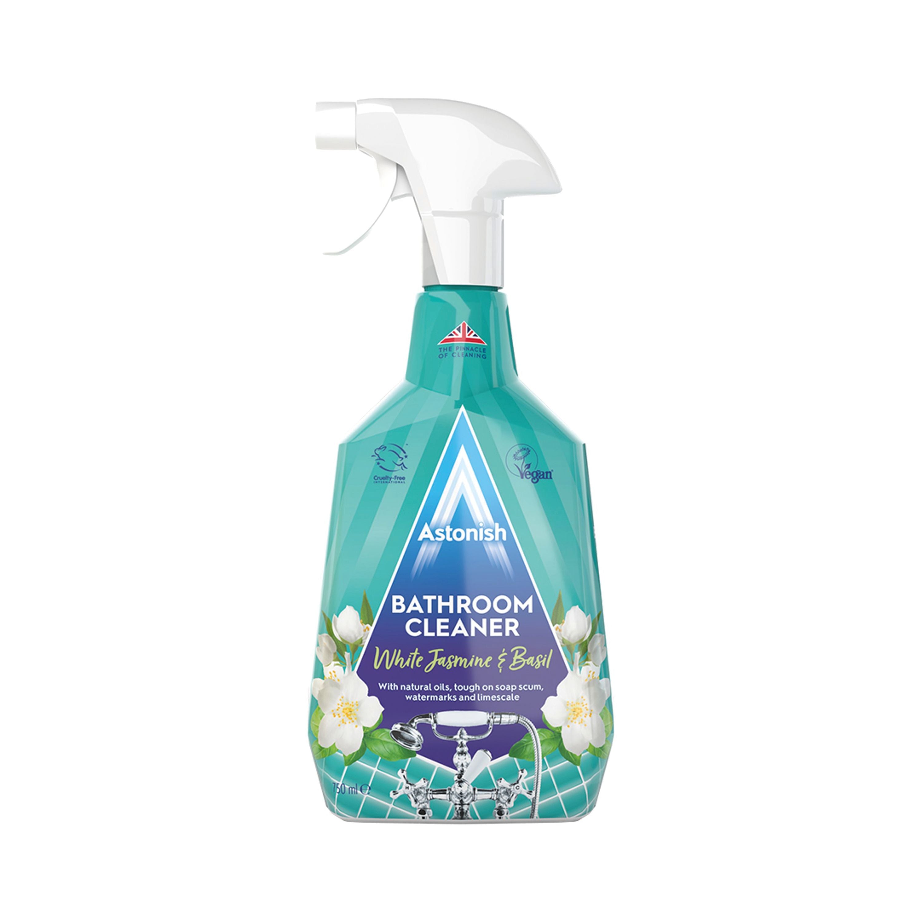 Astonish Bathroom Cleaner White Jasmine And Basil 750ml – (Pack of 12)