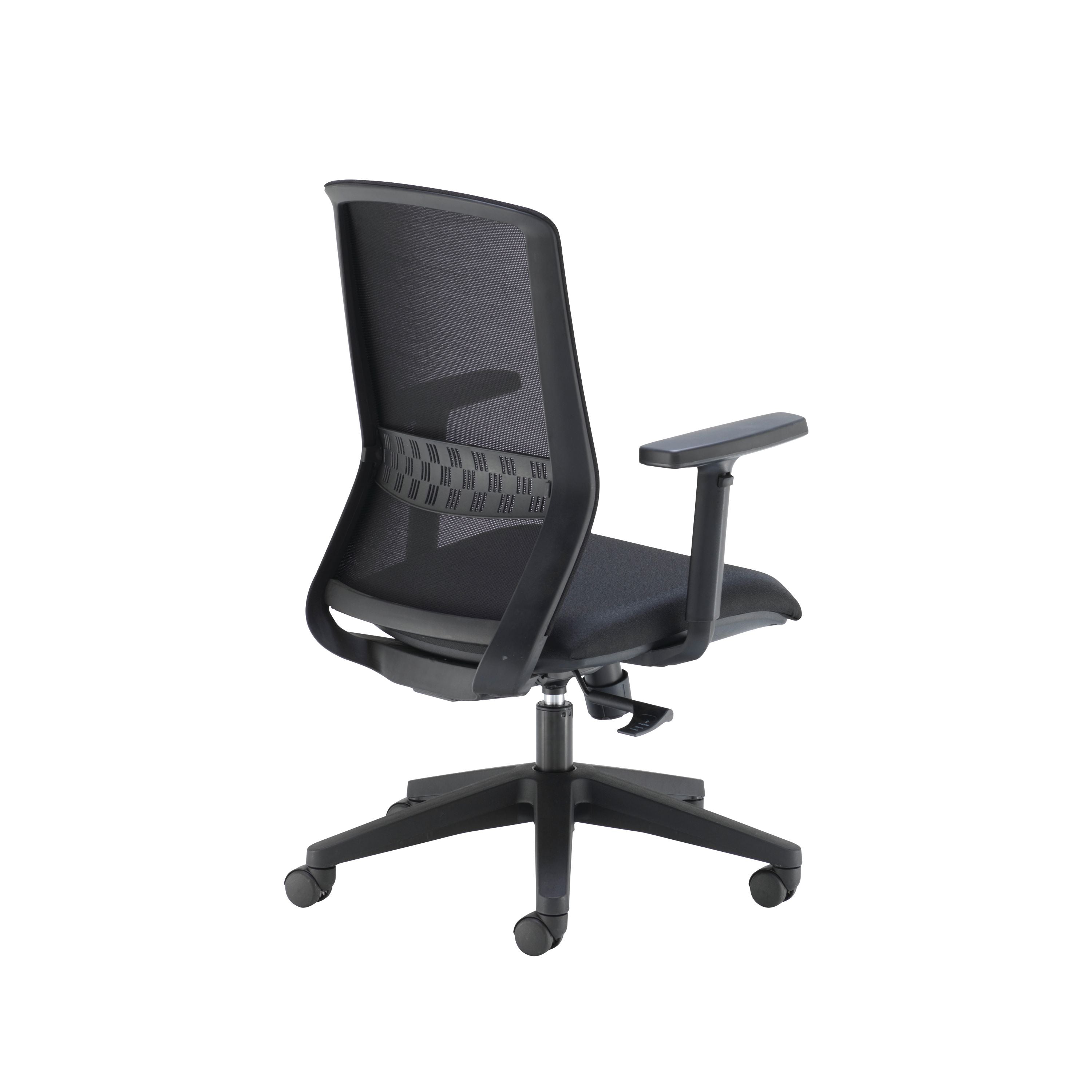 Arista Digby High Back Executive Chair 670x630x945-1065mm Mesh Back Black Kf79886