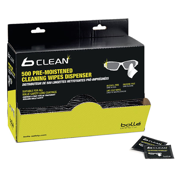 Bolle B500 Lens Cleaning Wipes (pack Of 500) Bopacw500