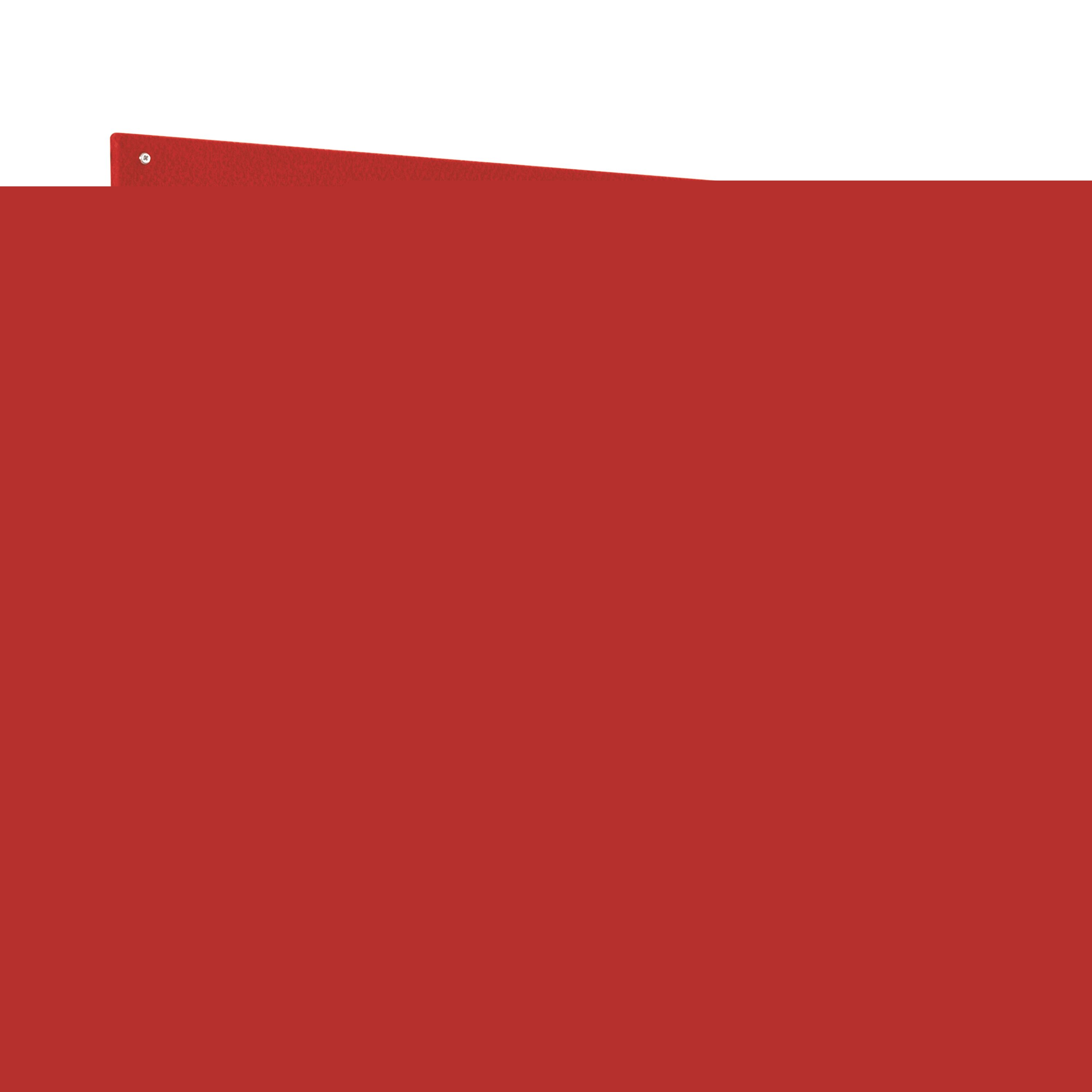 Bi-office Unframed Noticeboard Red Felt Surface 1175x875mm Fb1446397