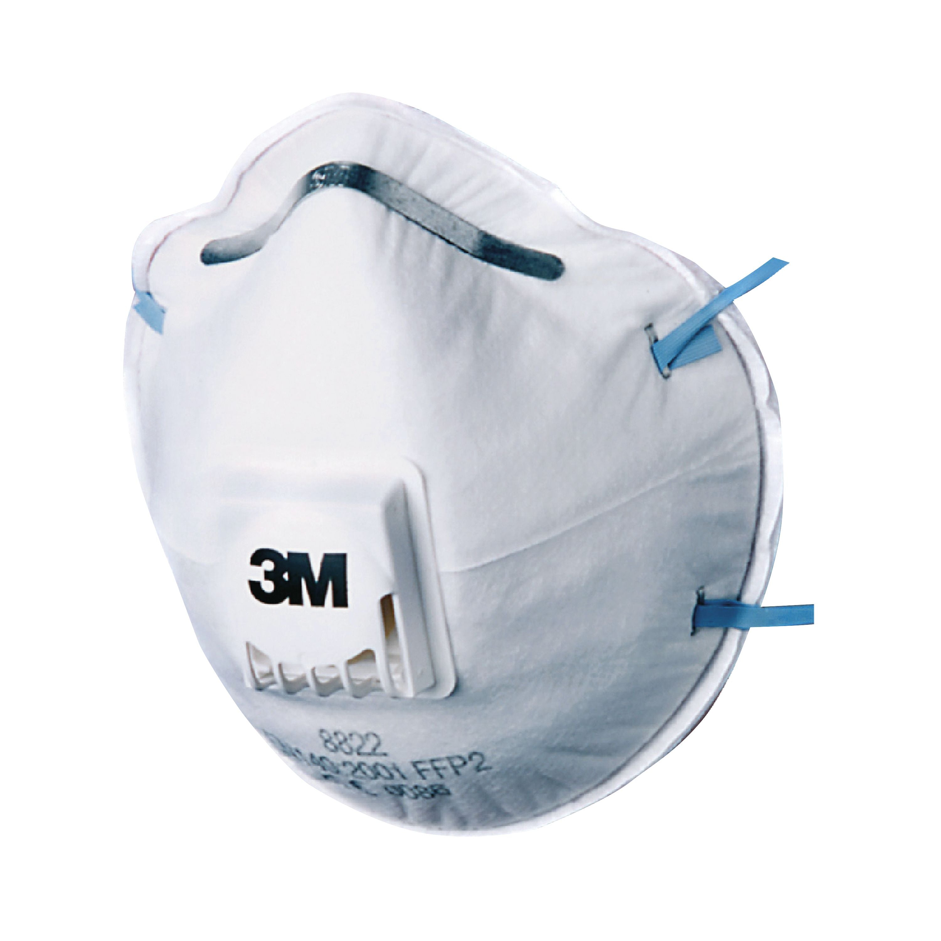 3m Ffp2 Valved Respirator 8822 (pack Of 10) Gt500075202