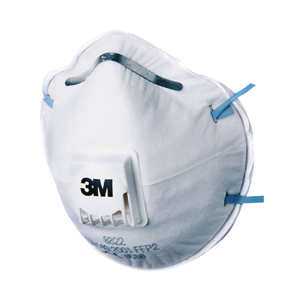 3m Ffp2 Valved Respirator 8822 (pack Of 10) Gt500075202