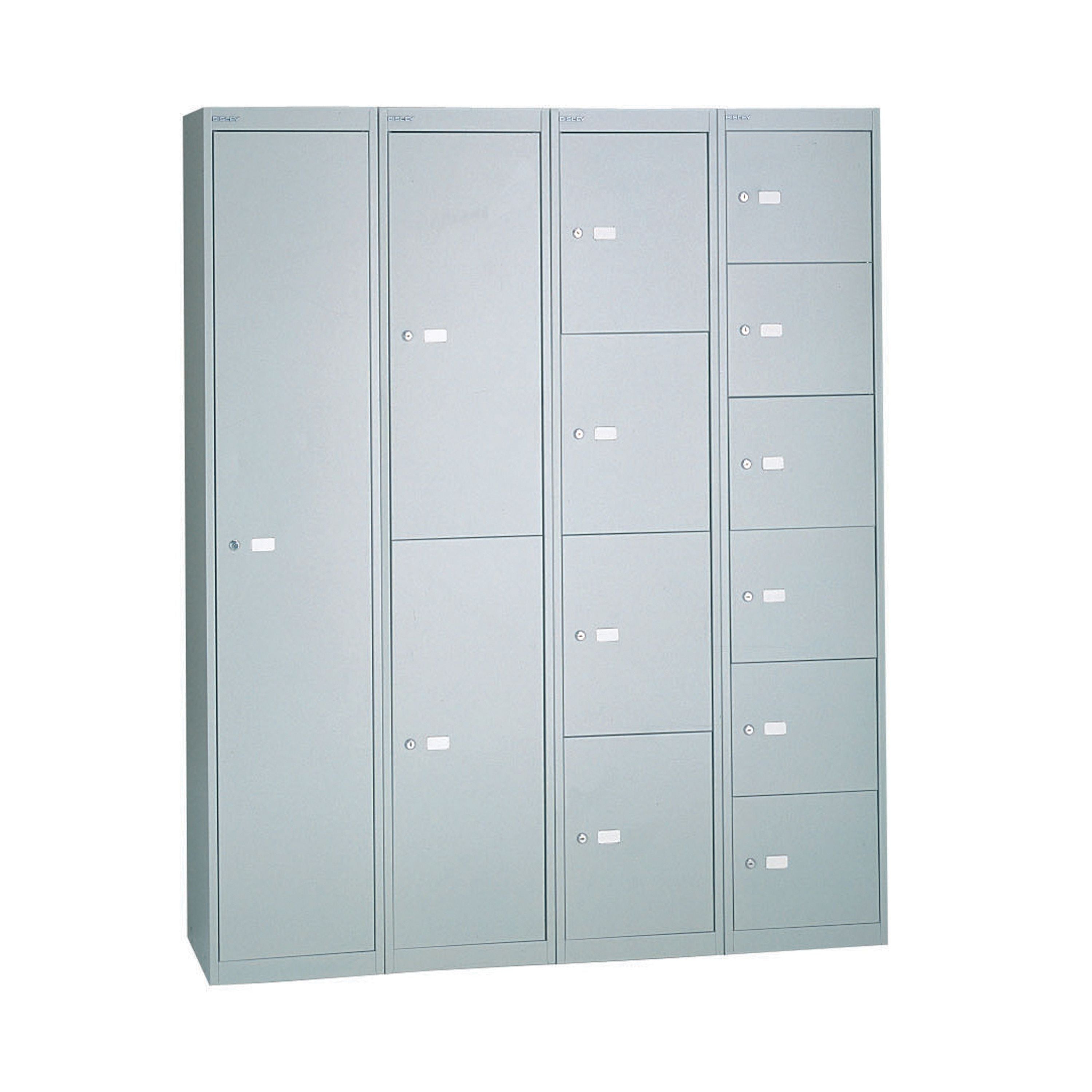 Bisley 6 Door Locker 305x457x1802mm Goose Grey Clk186 Goose