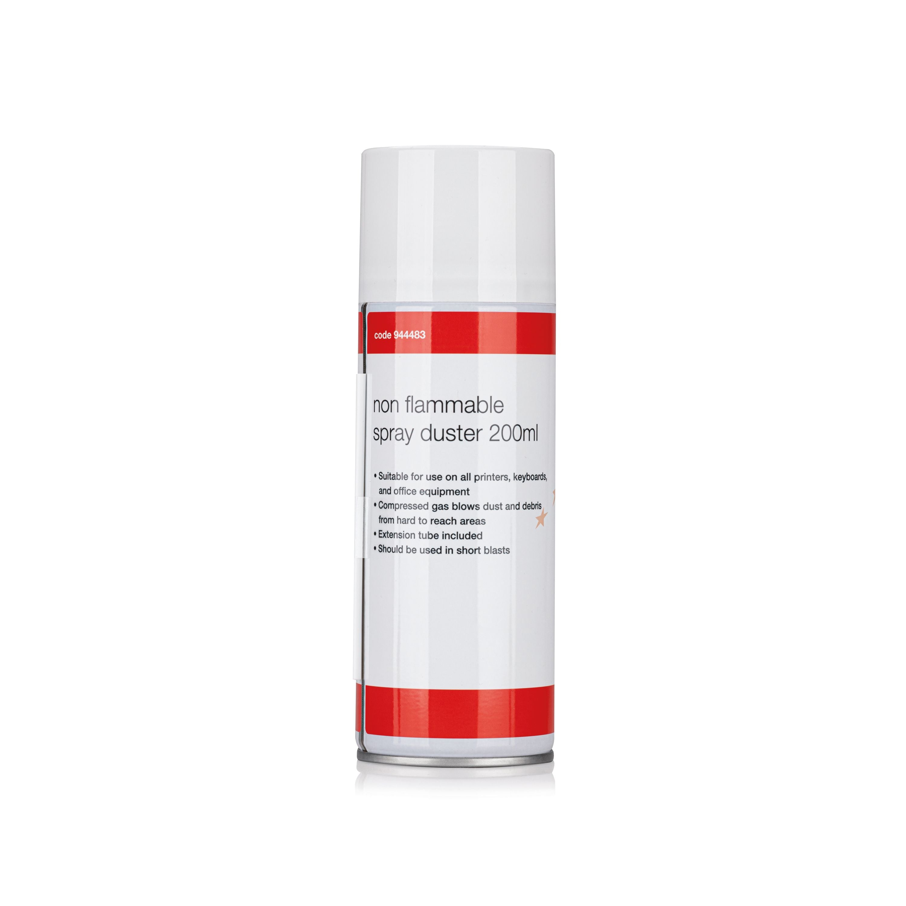 5 Star Office Air Duster Red/white 6.5x18.5cm 200ml