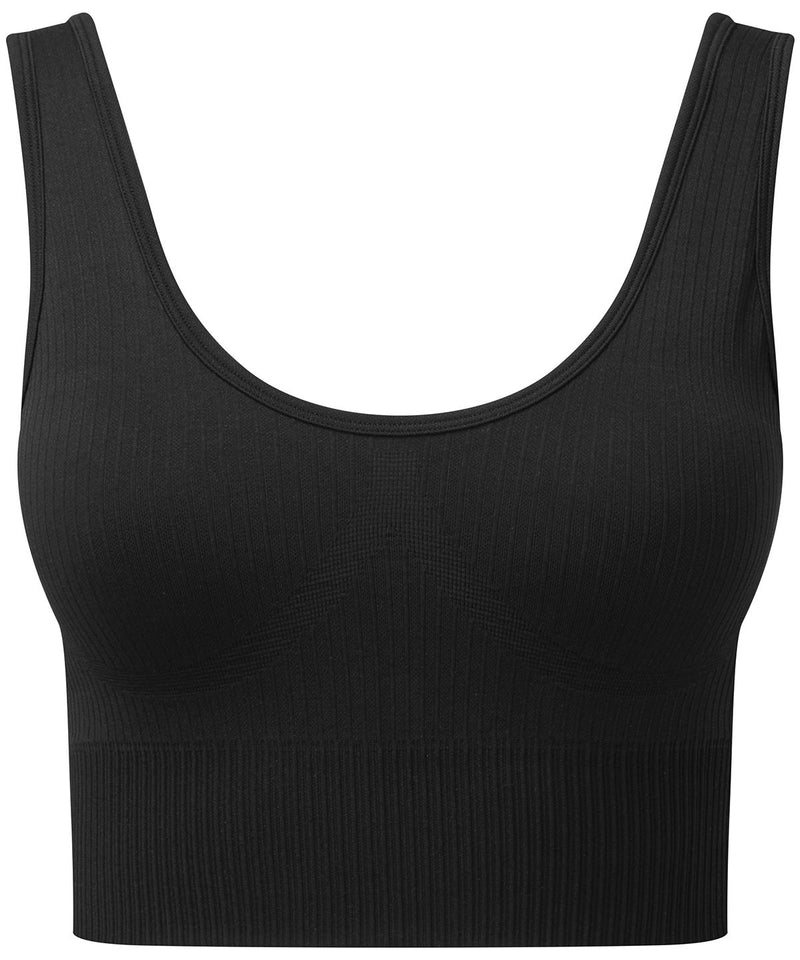 Tri Dri Women's Ribbed Seamless 3D Fit Multi-Sport Bra - TR213