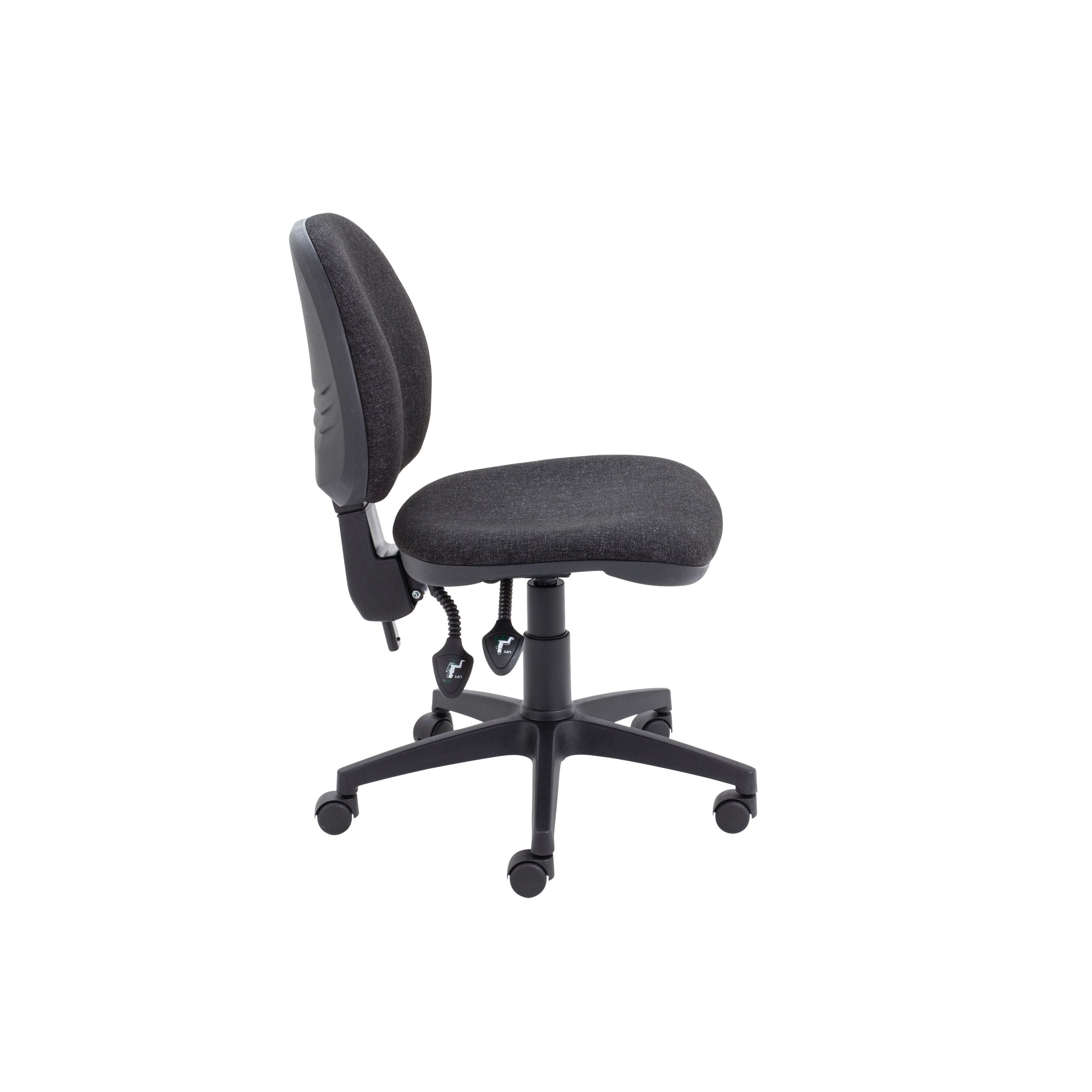 Arista Concept Medium Back Operator Chair 700x700x840-970mm Charcoal Kf03453