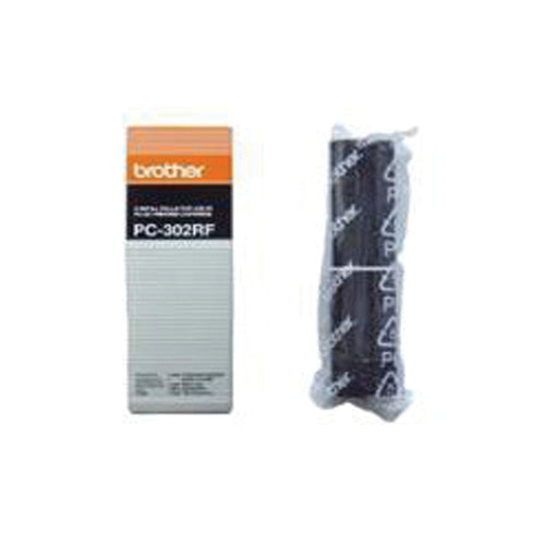 Brother PC-302RF Thermal Transfer Film Ribbon Black – (Pack of 2)