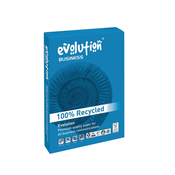 Evolution Business A3 Recycled Paper 100gsm White Ream 500 Evbu42100