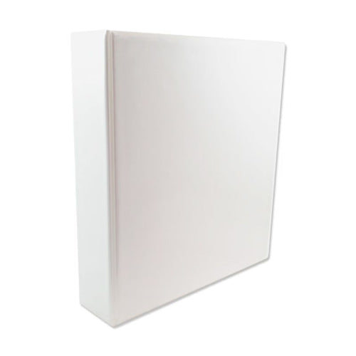 5 Star Office A4 Presentation Ring Binder Polypropylene 50mm 2d-ring White – (Pack of 10)