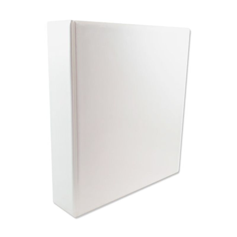 5 Star Office A4 Presentation Ring Binder Polypropylene 50mm 2d-ring White – (Pack of 10)
