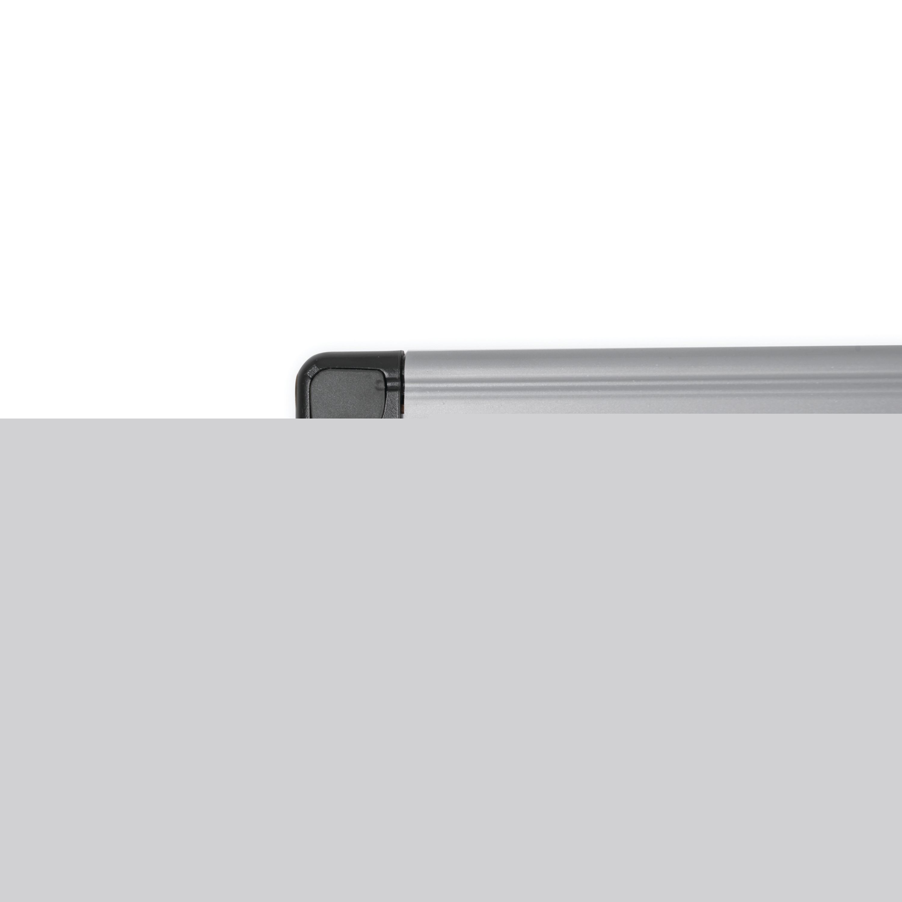 Bi-office Aluminium Finish Drywipe Board 600x450mm Mb0412186
