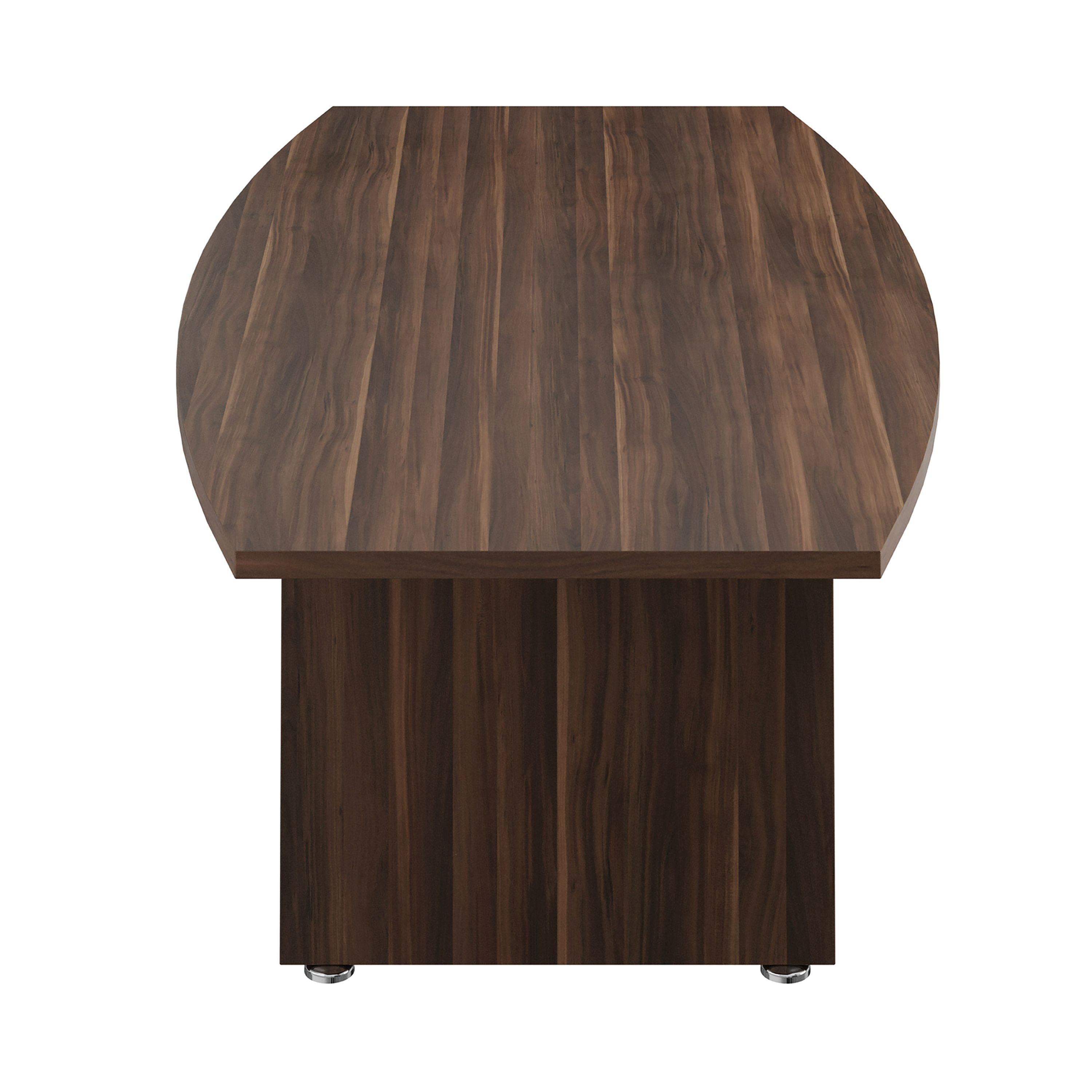 Avior Executive Boardroom Meeting Table 1800x1150x750mm Dark Walnut