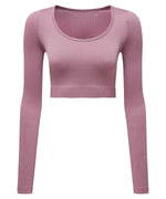 Tri Dri Womens Ribbed Seamless '3d Fit' Crop Top - TR224 - thumbnail 11