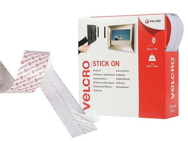 VELCRO Brand Hook & Loop Stick On Tape