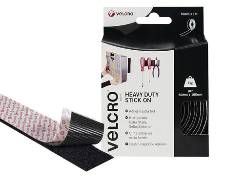 VELCRO Brand Heavy-Duty Hook & Loop Stick On Tape