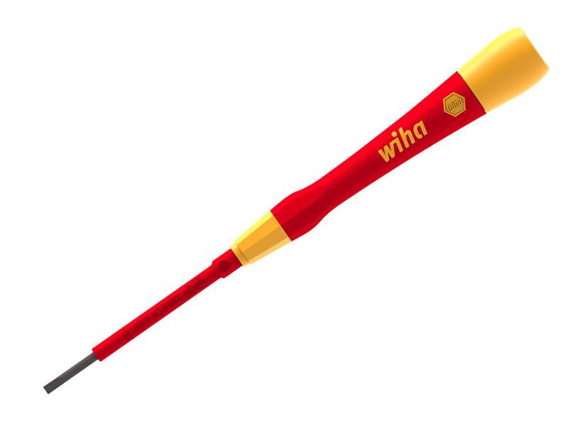 Wiha PicoFinish electric Fine Screwdriver, Slotted Tip