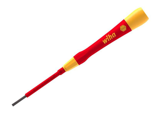Wiha PicoFinish electric Fine Screwdriver, Slotted Tip