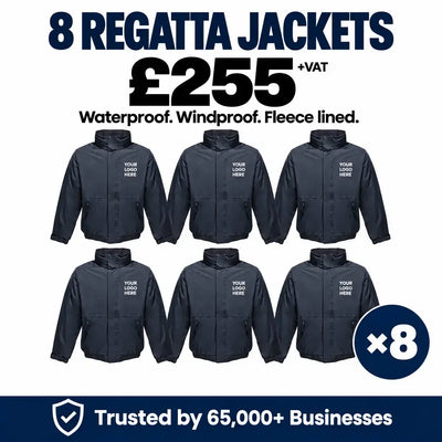 8 Item Regatta Dover Jacket Bundle Deal