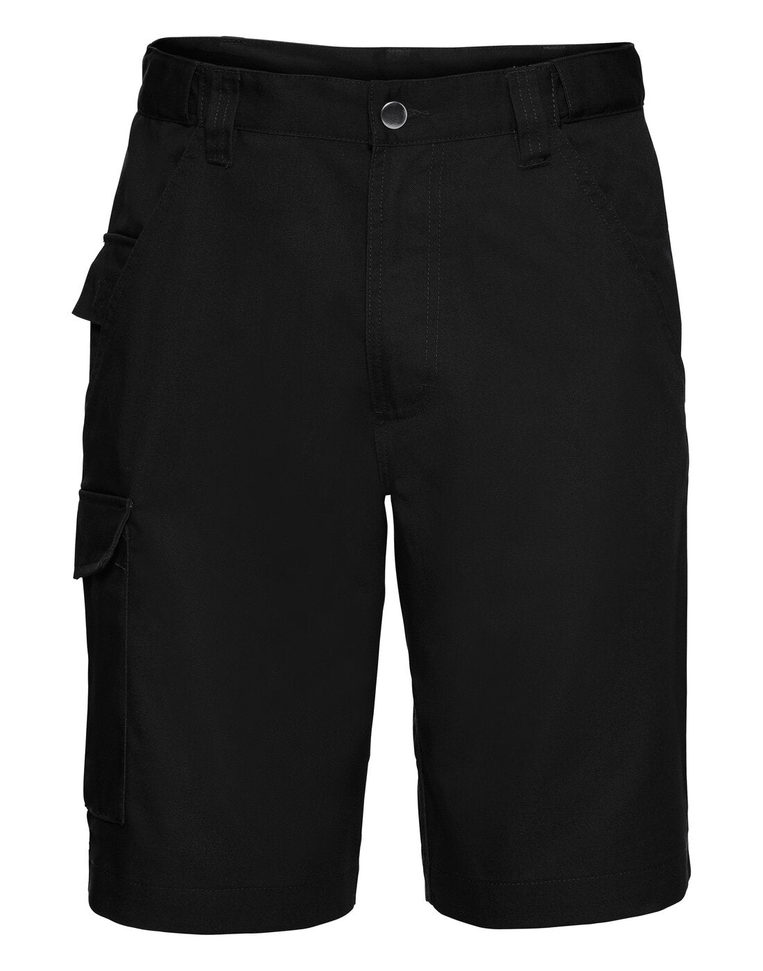 Russell Polycotton Twill Shorts - Black